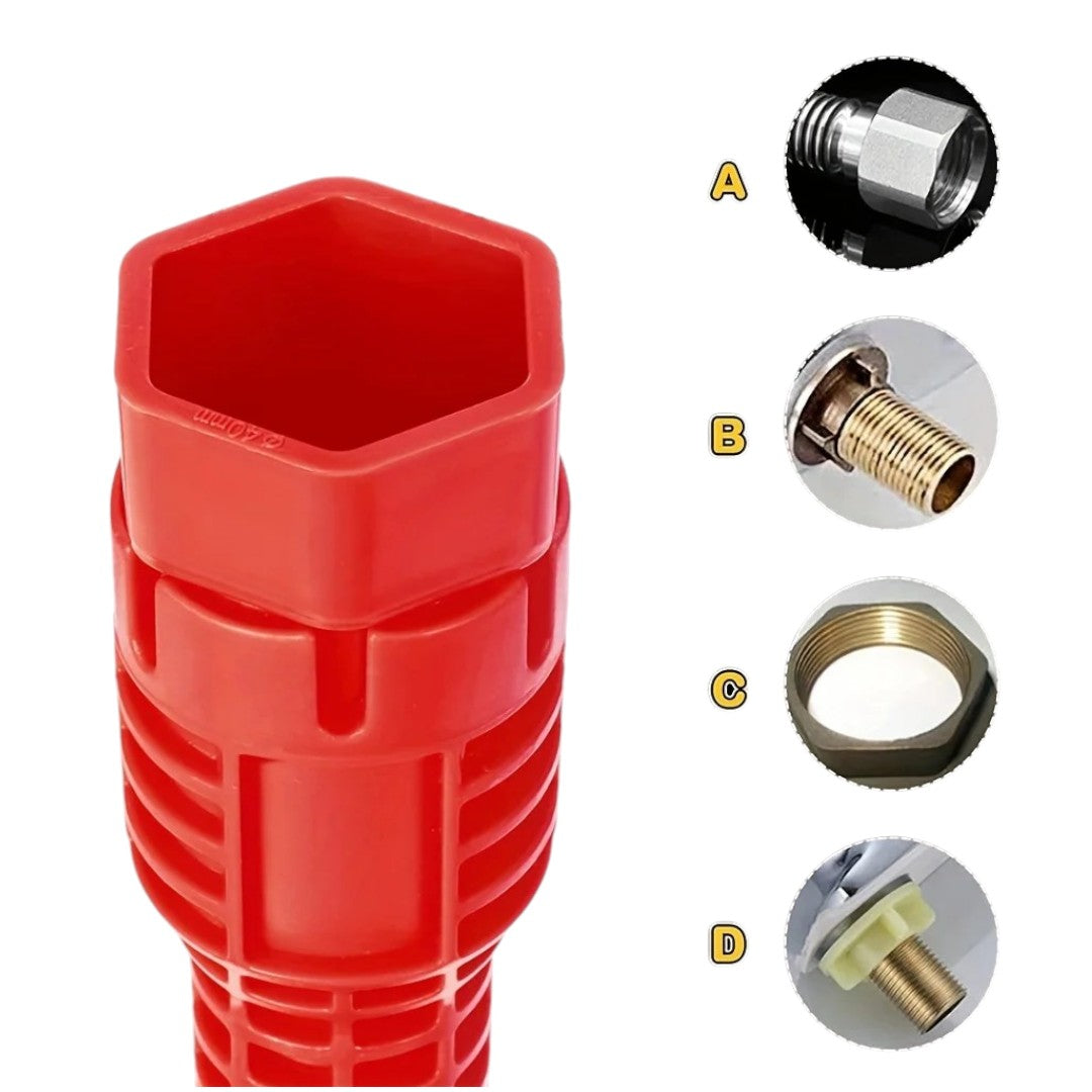 Llave De Tubo Multiuso 14 En 1 para Gasfitería Plomería
