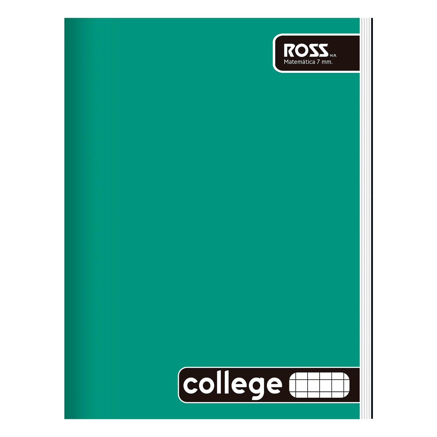CUAD.ROSS COLLEGE LISO 80 HJ 7mm