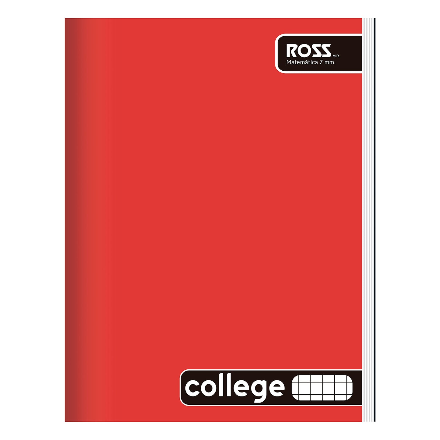 CUAD.ROSS COLLEGE LISO 80 HJ 7mm