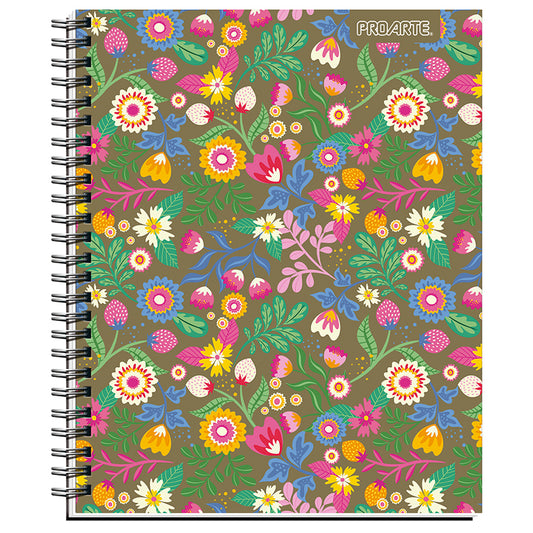 CUAD. UNIV PROARTE TED/ ED TRENDS NIÑA 100 HJ 7MM