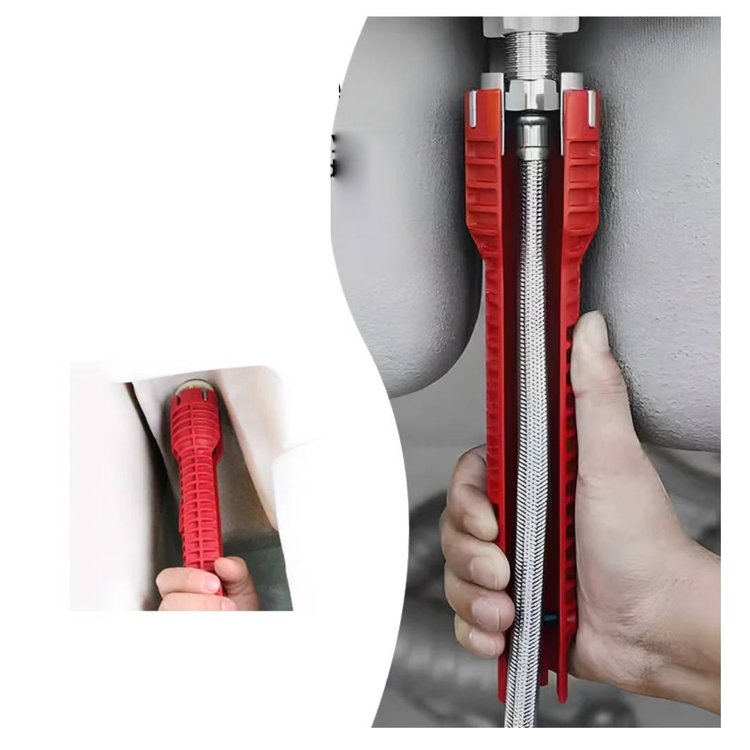 Llave De Tubo Multiuso 14 En 1 para Gasfitería Plomería