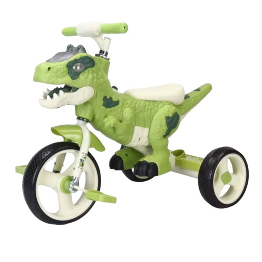Triciclo Infantil Dinosaurio Rex Con Luz Y Sonido