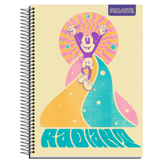 CUADERNO MICKEY CARTA 150 HOJAS 7 MM.