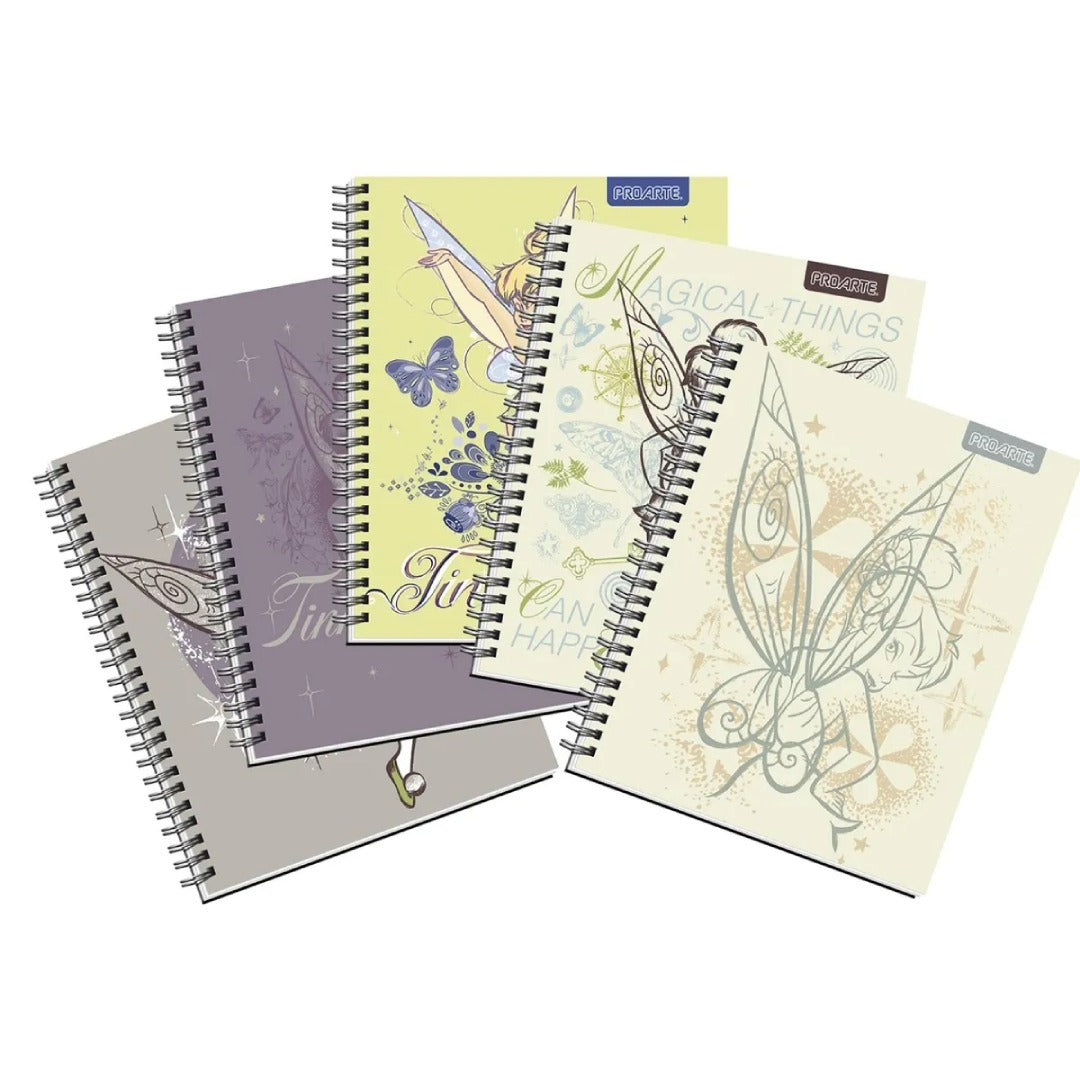 Pack 10 cuadernos Proarte Tinker Bell 100H 7mm