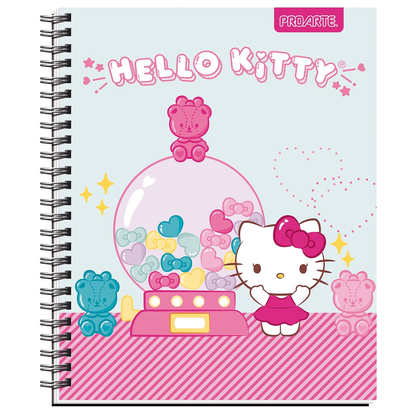 CUAD. UNIV PROARTE TED/ ED HELLO KITTY 100 HJ 7MM