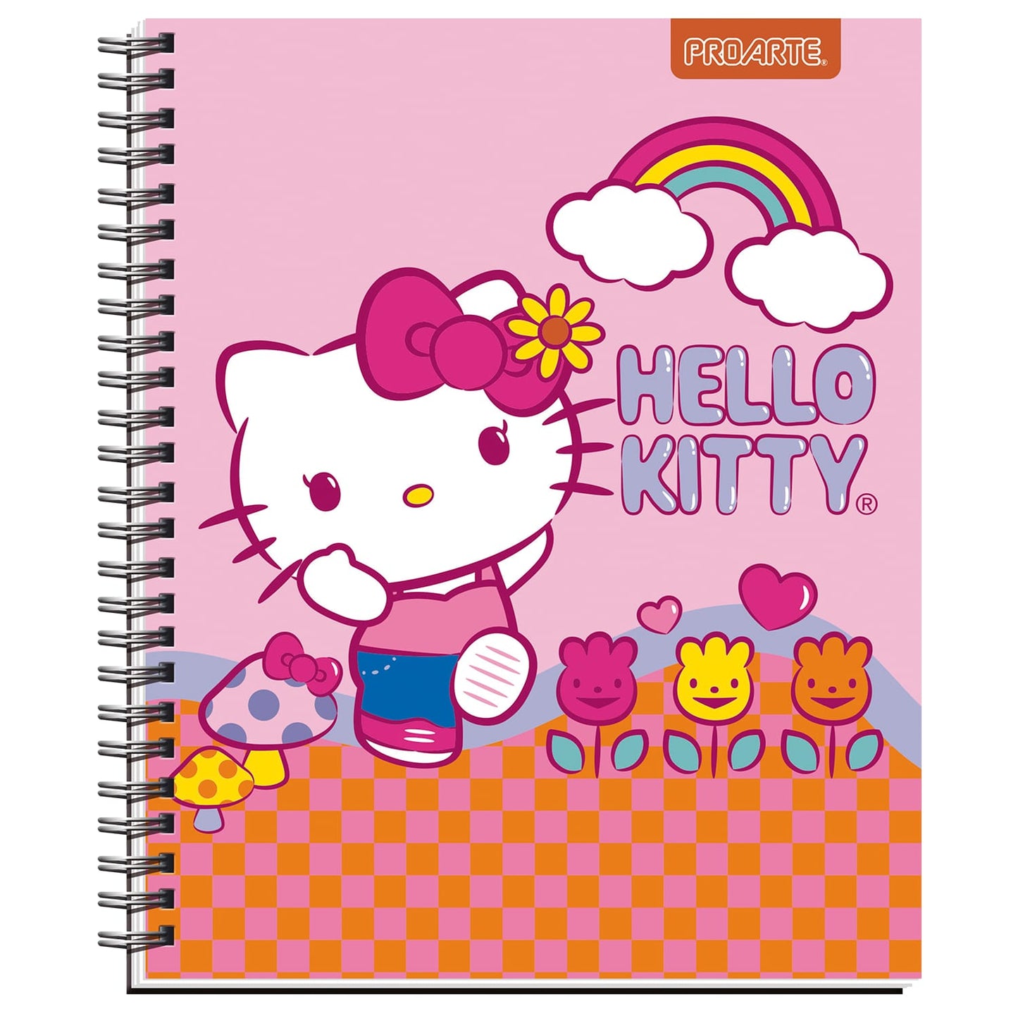 CUAD. UNIV PROARTE TED/ ED HELLO KITTY 100 HJ 7MM