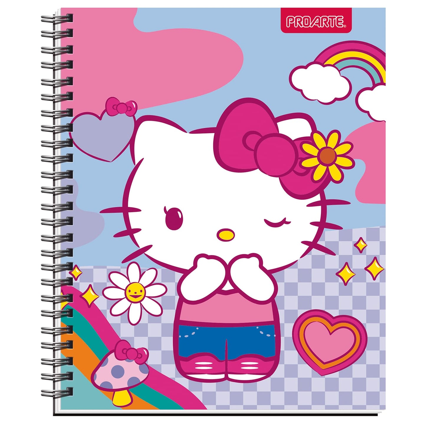 CUAD. UNIV PROARTE TED/ ED HELLO KITTY 100 HJ 7MM