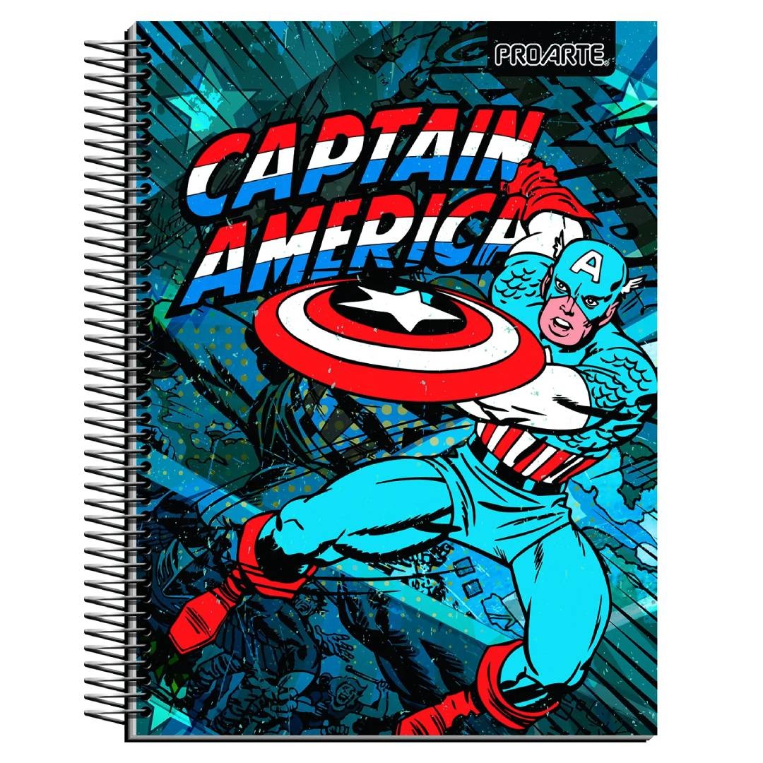 CUADERNO MARVEL COMICS CARTA 150 HOJAS 7 MM.
