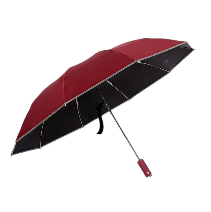 Paraguas Plegable Automático Uv Con Linterna