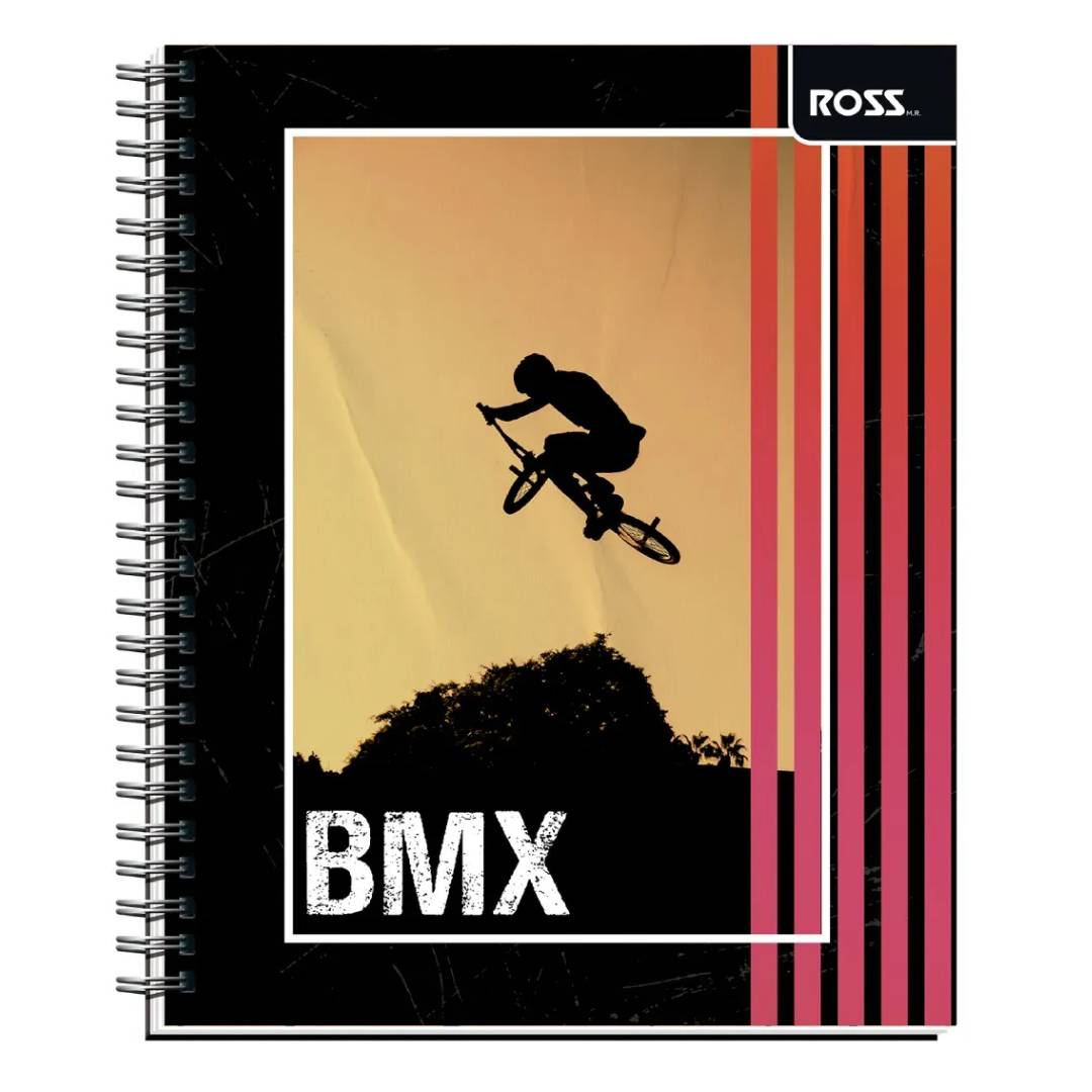 CUAD.UNIV ROSS TS/ED SPORT KIDS 100 HJS 7 MM