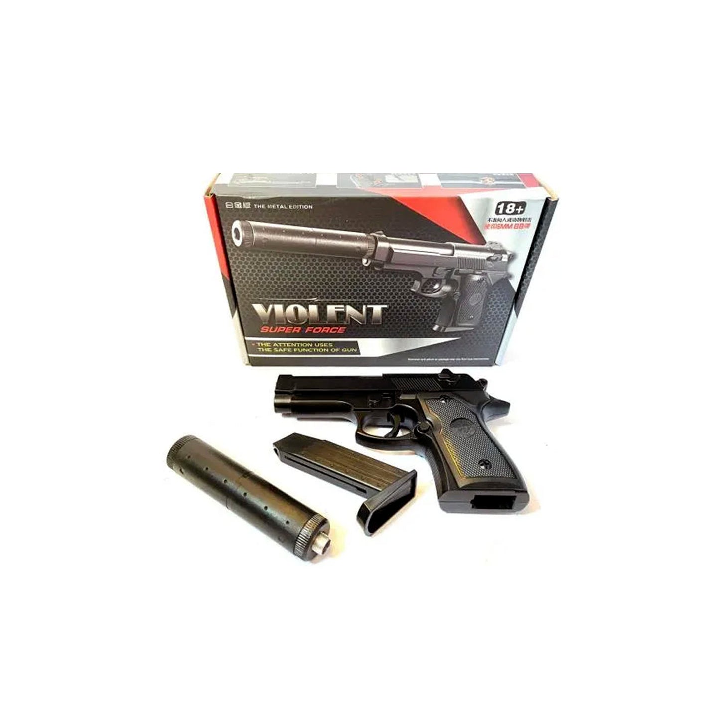 Pistola Semi Metalica V1+