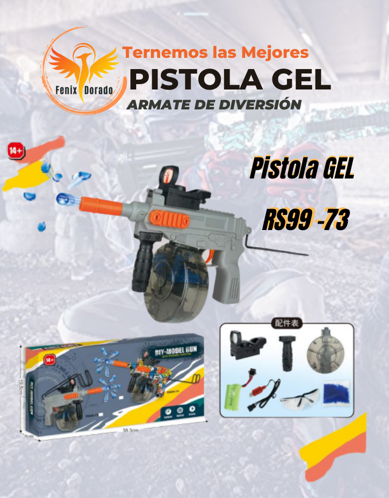 PISTOLA GEL RS99-73 – Fenix Dorado