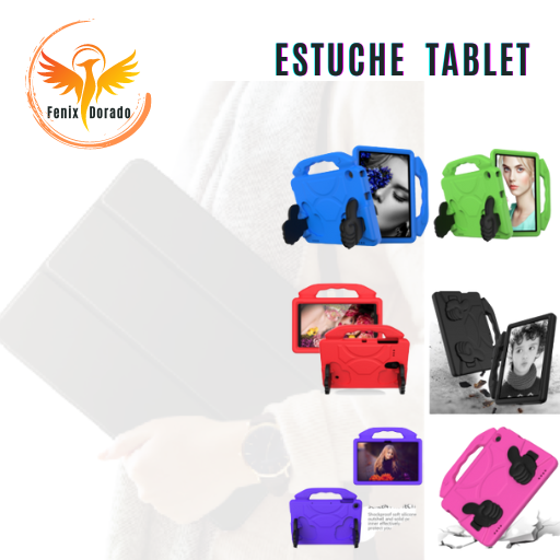 Funda para tablet tipo maleta.