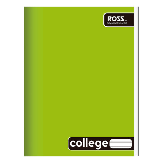 CUAD.ROSS COLLEGE LISO 80 HJ CAL HORZT