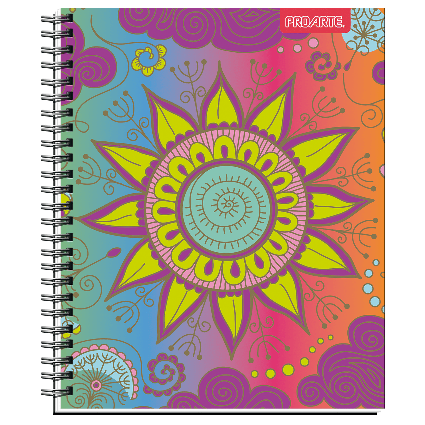 CUAD. UNIV PROARTE TED/ ED MANDALAS 100HJ 7MM