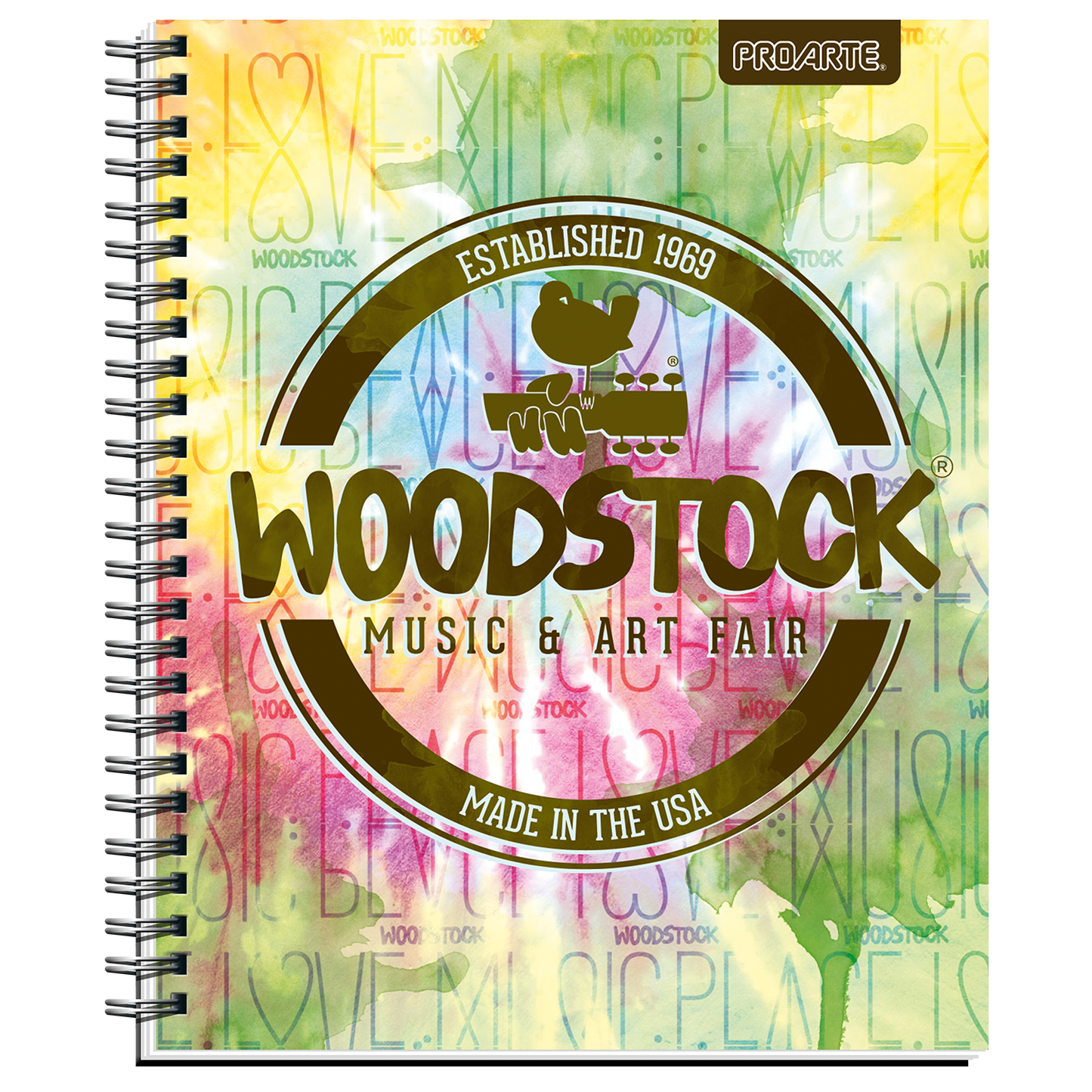 CUAD. UNIV PROARTE TED/ ED WOODSTOCK CLASSIC 100H