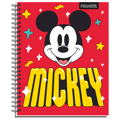 CUAD. UNIV PROARTE TED/ ED MICKEY NIÑO 100 HJ 7MM