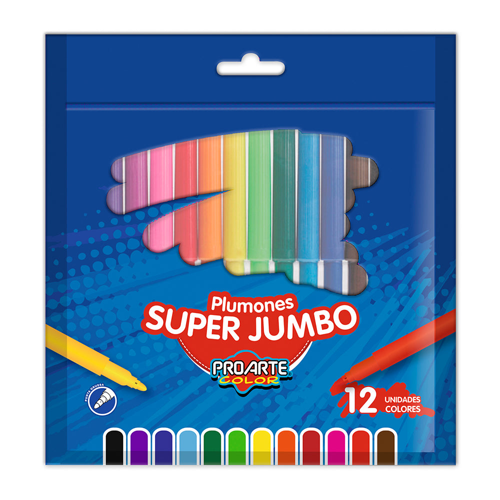 PLUMON PROARTE 12col SUPER JUMBO