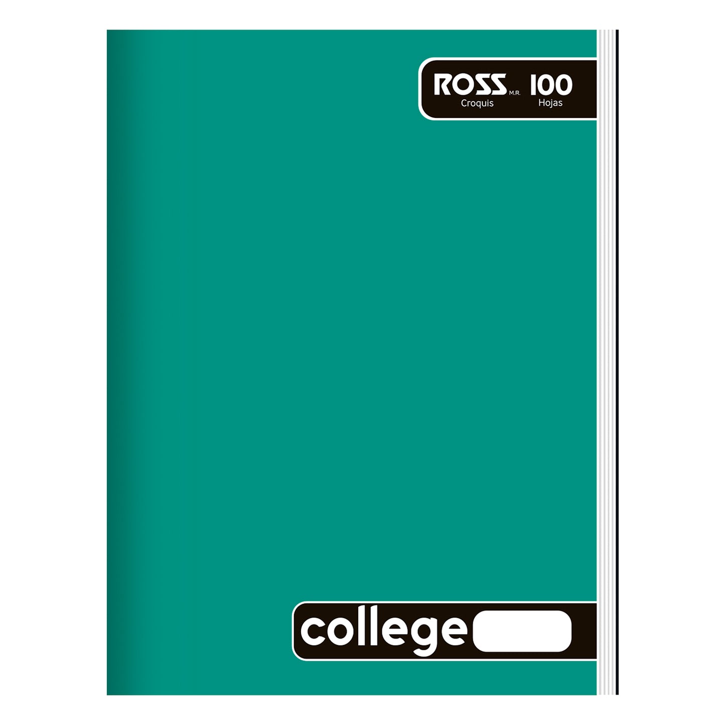 CUAD.ROSS COLLEGE LISO 100 HJ CROQUIS