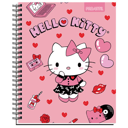 CUAD. UNIV PROARTE TED/ ED HELLO KITTY 100 HJ 7MM