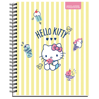 CUAD. UNIV PROARTE TED/ ED HELLO KITTY 100 HJ 7MM