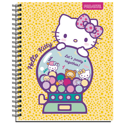 CUAD. UNIV PROARTE TED/ ED HELLO KITTY 100 HJ 7MM