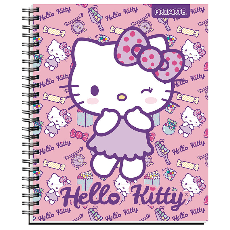 CUAD. UNIV PROARTE TED/ ED HELLO KITTY 100 HJ 7MM