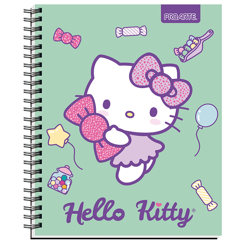 CUAD. UNIV PROARTE TED/ ED HELLO KITTY 100 HJ 7MM