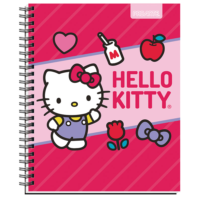 CUAD. UNIV PROARTE TED/ ED HELLO KITTY 100 HJ 7MM