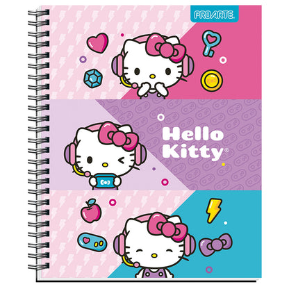 CUAD. UNIV PROARTE TED/ ED HELLO KITTY 100 HJ 7MM