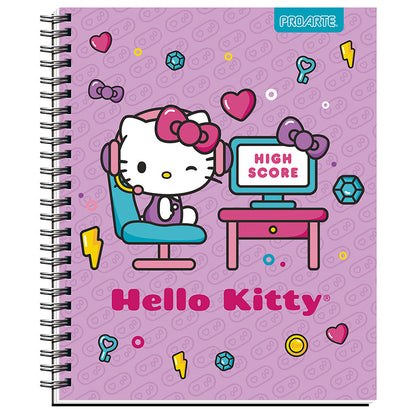 CUAD. UNIV PROARTE TED/ ED HELLO KITTY 100 HJ 7MM