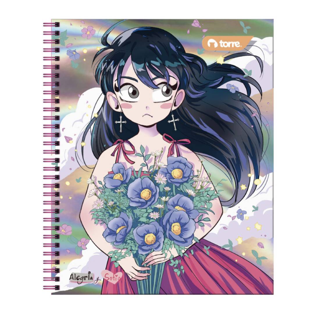 Pack 10 cuadernos Alegrìa y Sofìa Torre 100H 7mm
