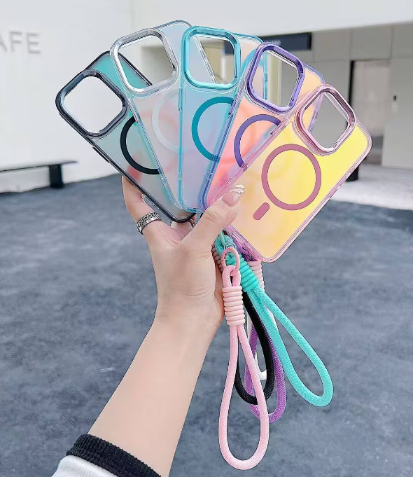Carcasa con Cambio de Color Deslumbrante para MagSafe IP18 PRO , IP18 PRO MAX