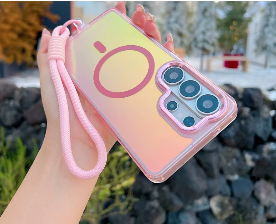 Carcasa con Cambio de Color Deslumbrante para MagSafe IP18 PRO , IP18 PRO MAX