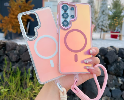 Carcasa con Cambio de Color Deslumbrante para MagSafe IP18 PRO , IP18 PRO MAX
