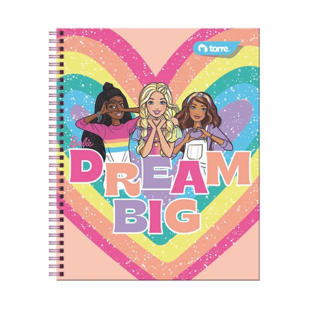 Pack 10 cuadernos Barbie Torre 100H 7mm