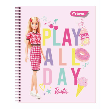 Pack 10 cuadernos Barbie Torre 100H 7mm