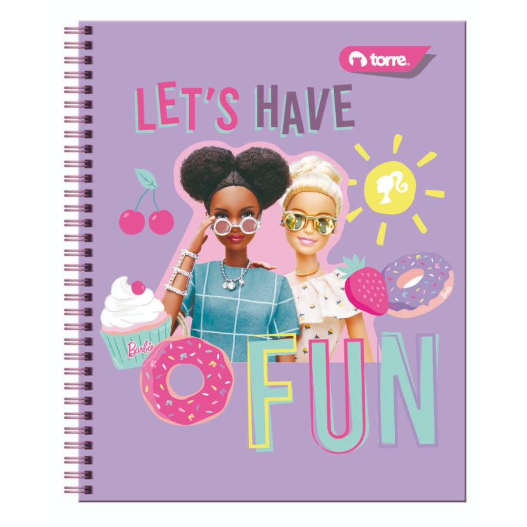 Pack 10 cuadernos Barbie Torre 100H 7mm