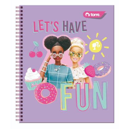 Pack 10 cuadernos Barbie Torre 100H 7mm