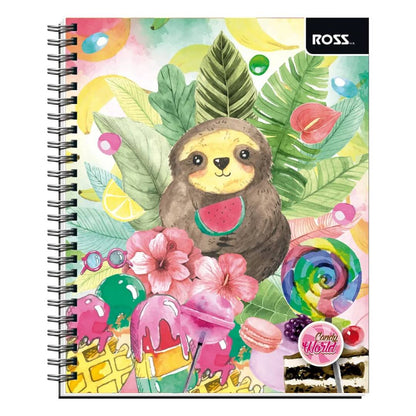 Pack 10 cuadernos ROSS Candy World 100H 7mm