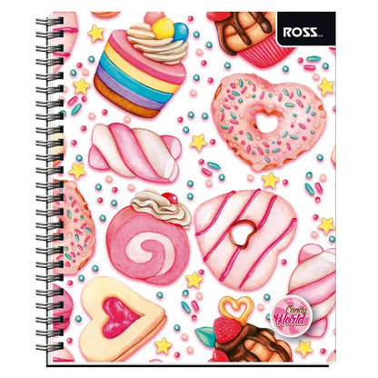 Pack 10 cuadernos ROSS Candy World 100H 7mm