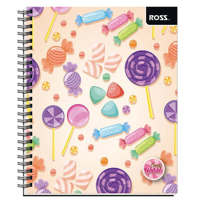 Pack 10 cuadernos ROSS Candy World 100H 7mm
