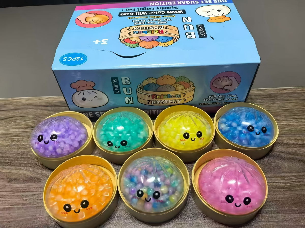 Juguetes Sensoriales Antiestrés , Tipo Dumpling, Con Certificado