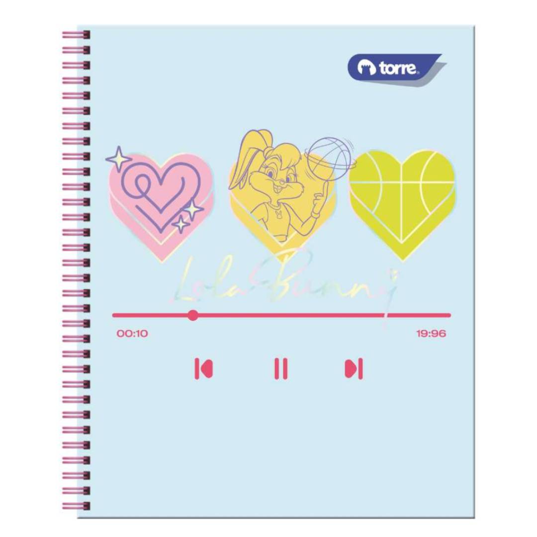 Pack 10 cuadernos Lola Bunny Torre 100H 7mm
