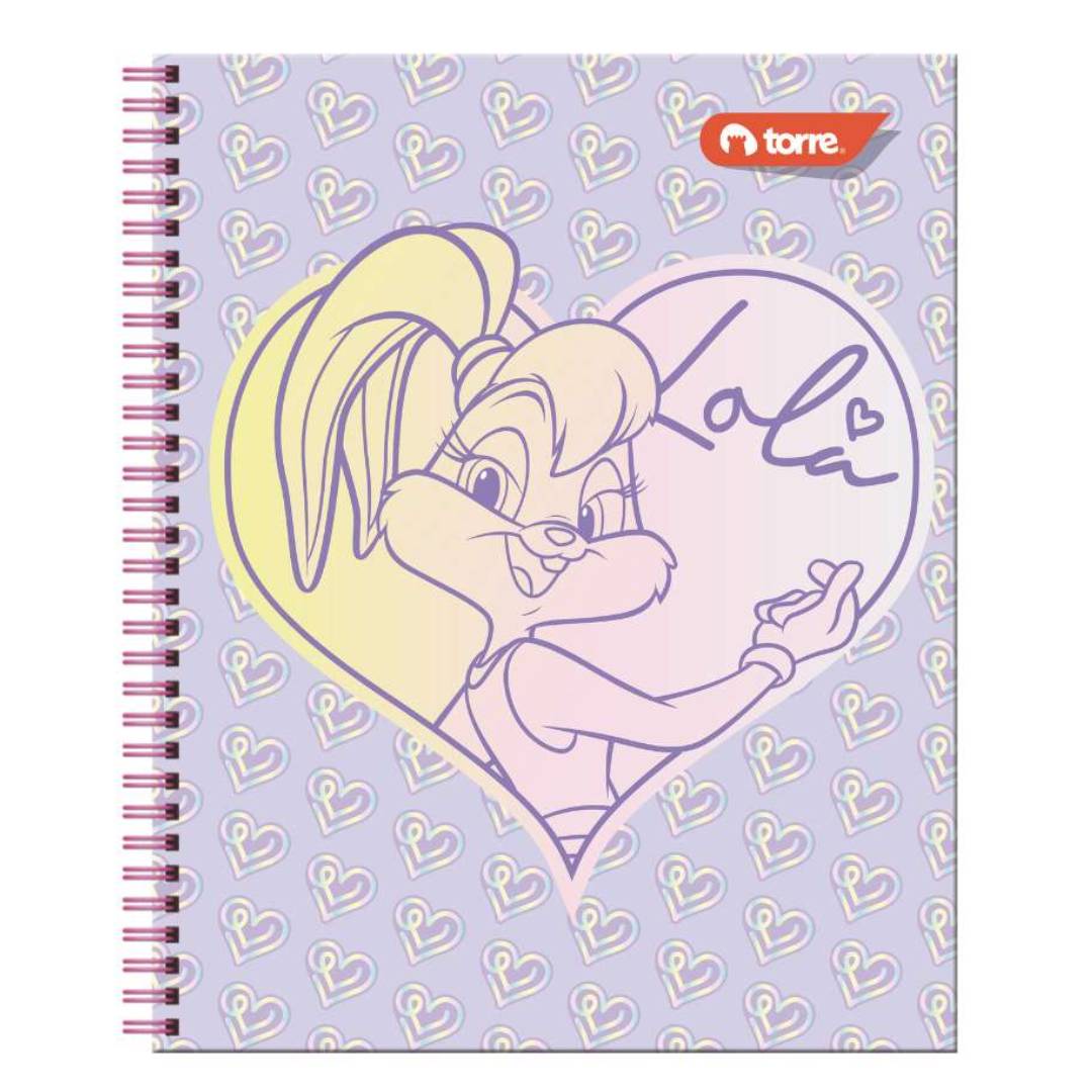 Pack 10 cuadernos Lola Bunny Torre 100H 7mm