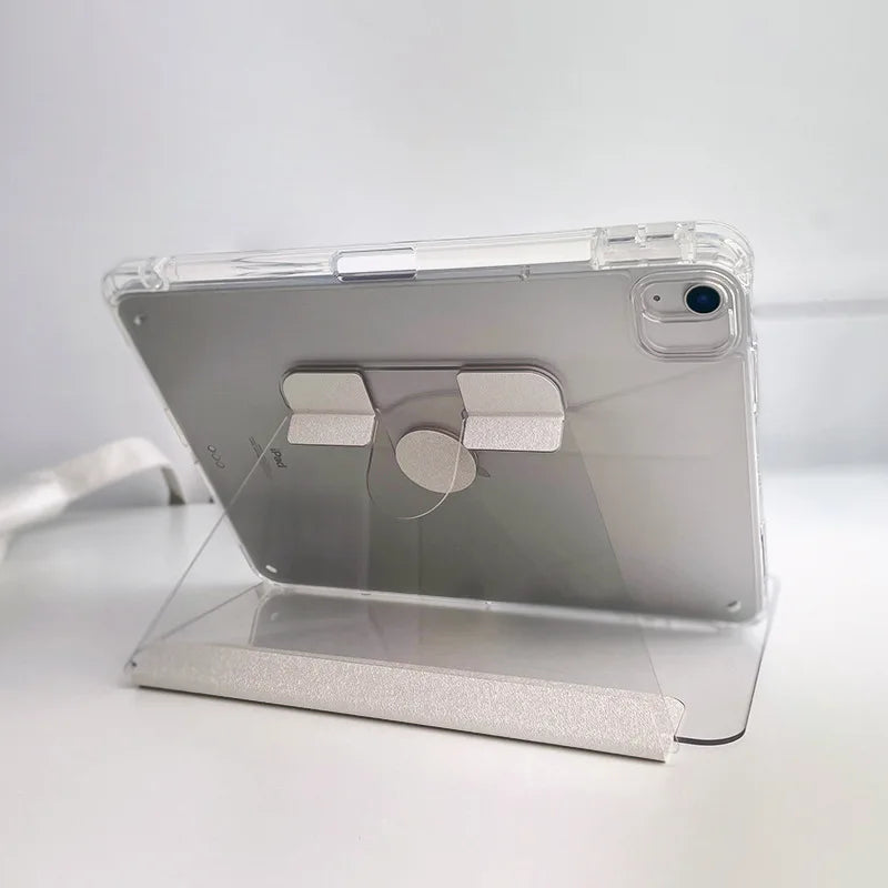 Funda transparente para IPad.