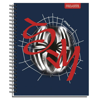 Pack 10 cuadernos Spiderman Metalizados Proarte 100H 7mm