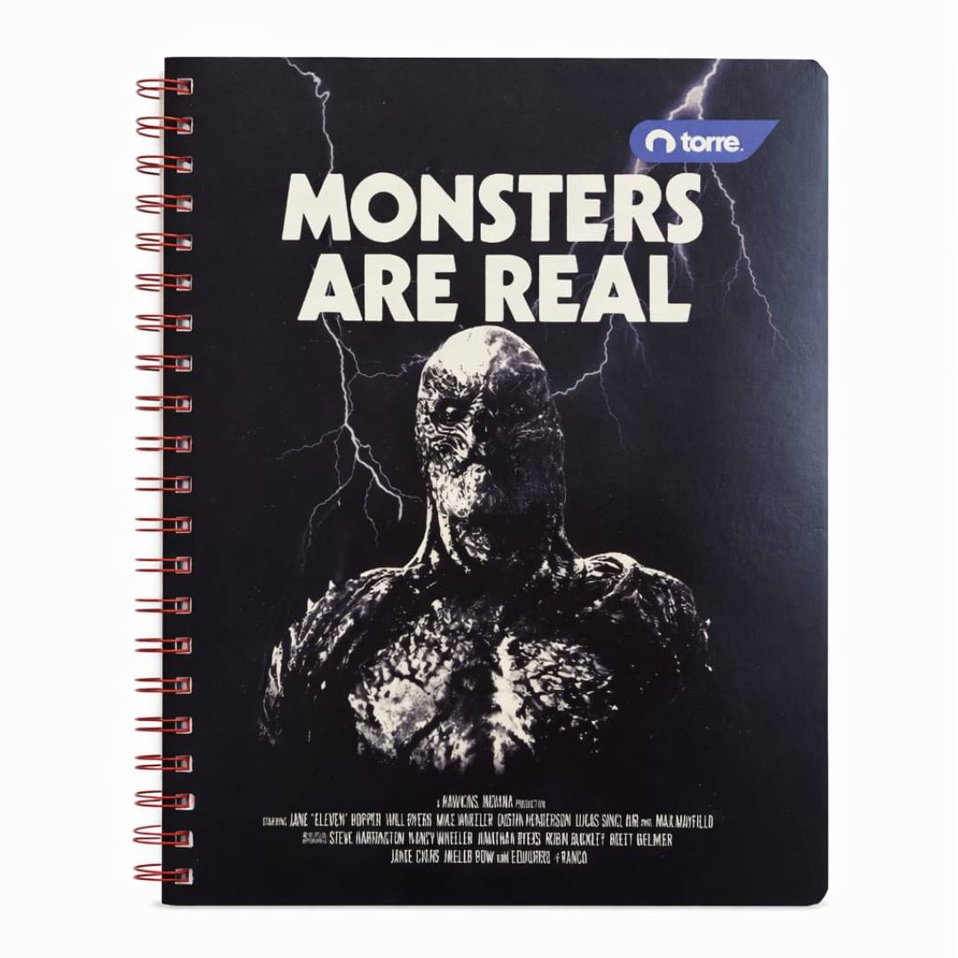 Pack 10 cuadernos Stranger Things Torre 100H 7mm