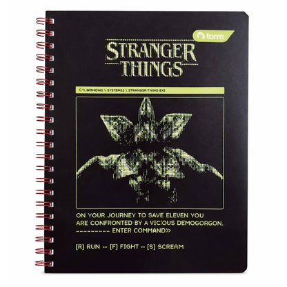 Pack 10 cuadernos Stranger Things Torre 100H 7mm