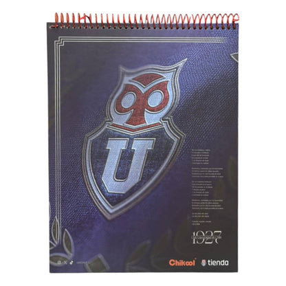 Croquera Carta U de Chile 80 Hojas